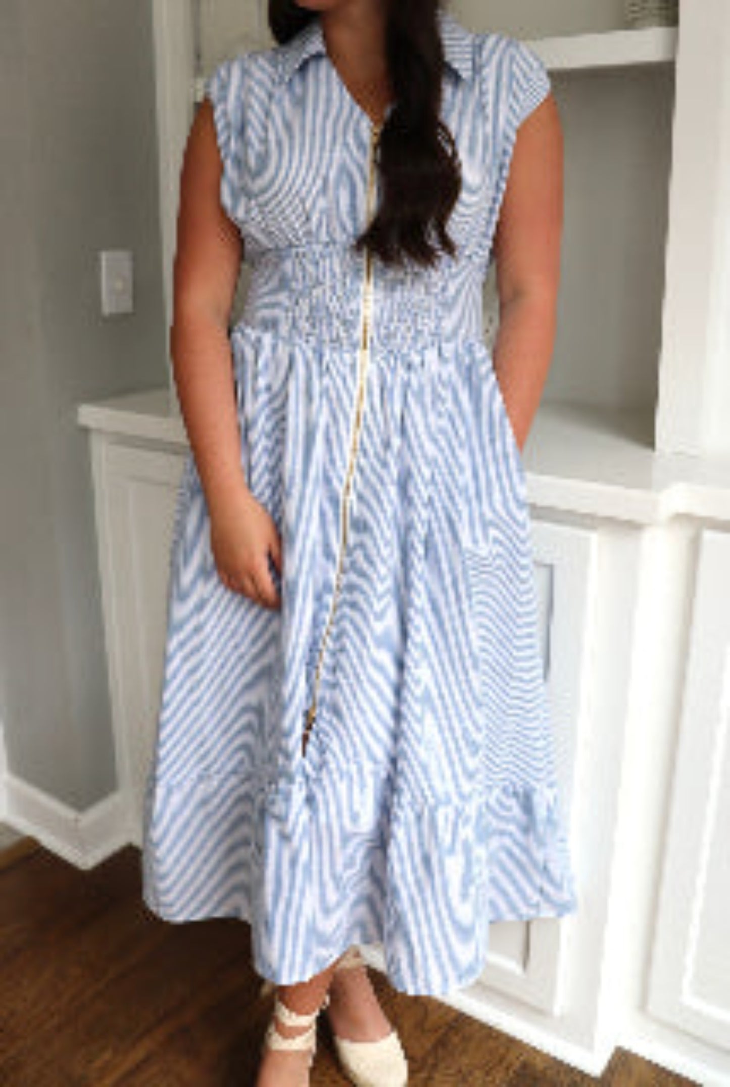 Faithful Striped Dress