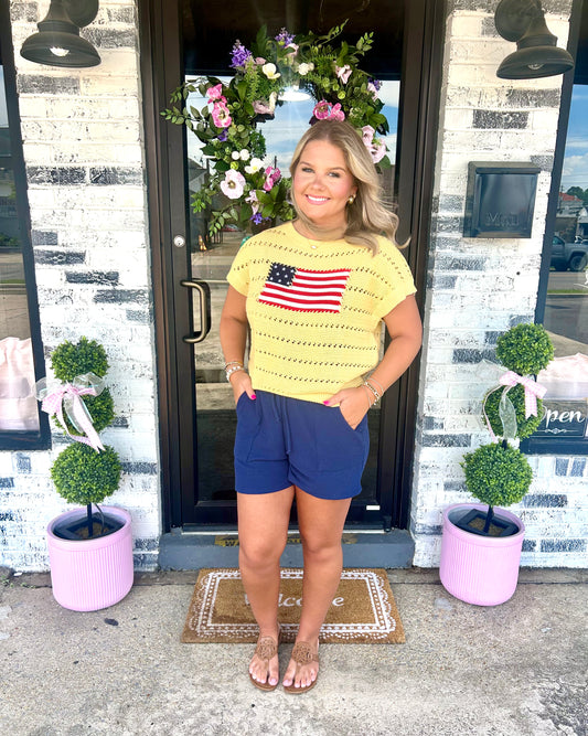 Ole Glory Flag Sweater