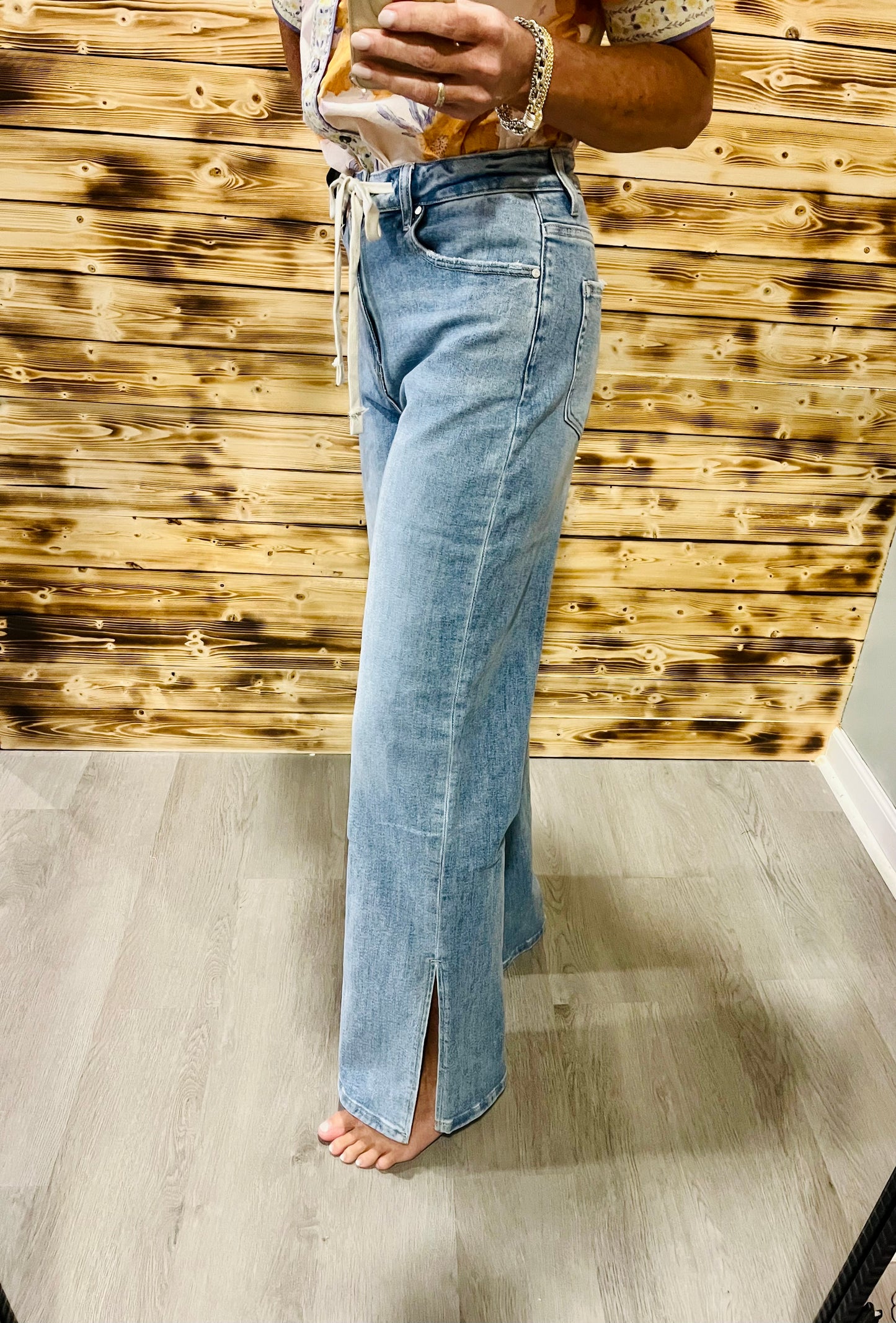 Drawstring Jean