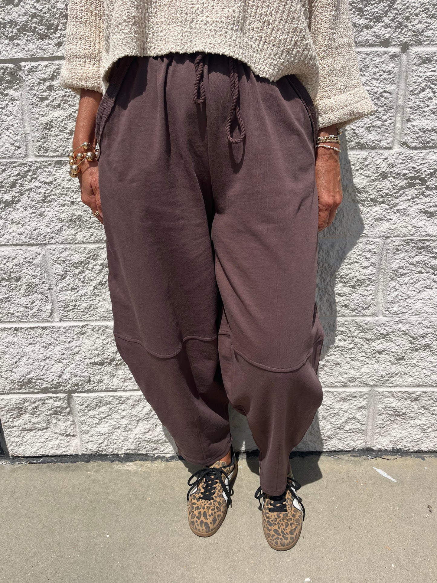 Sporty Barrel Pants
