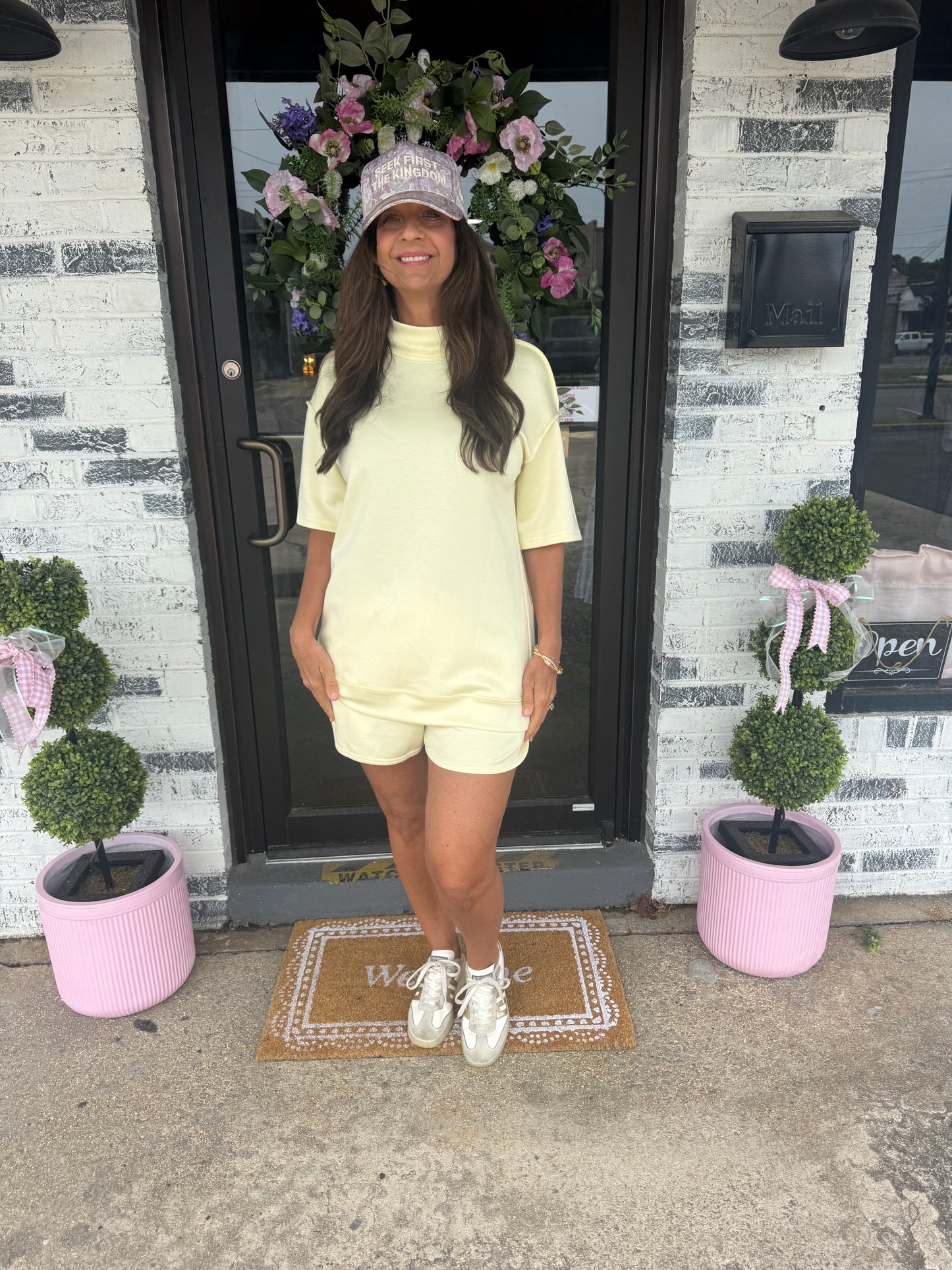 Laurel Mock Neck Set