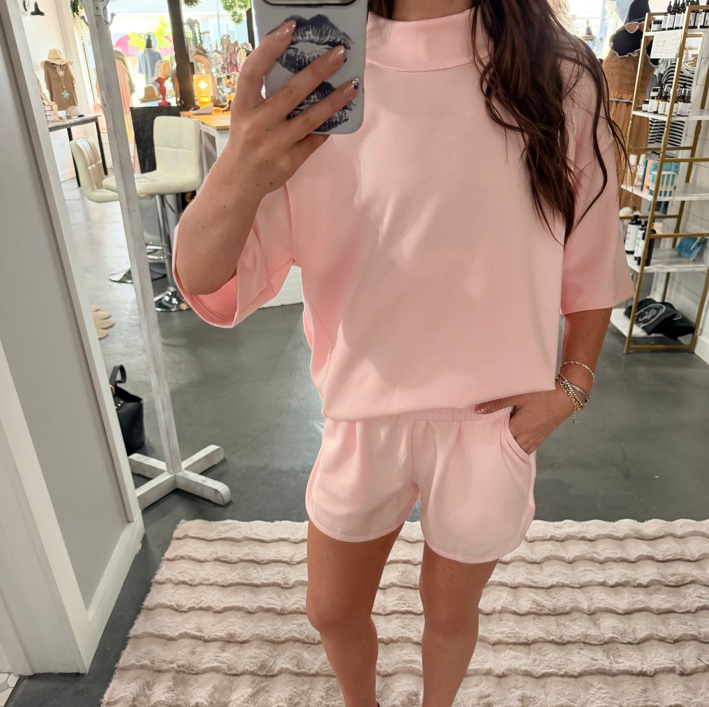 Laurel Mock Neck Set