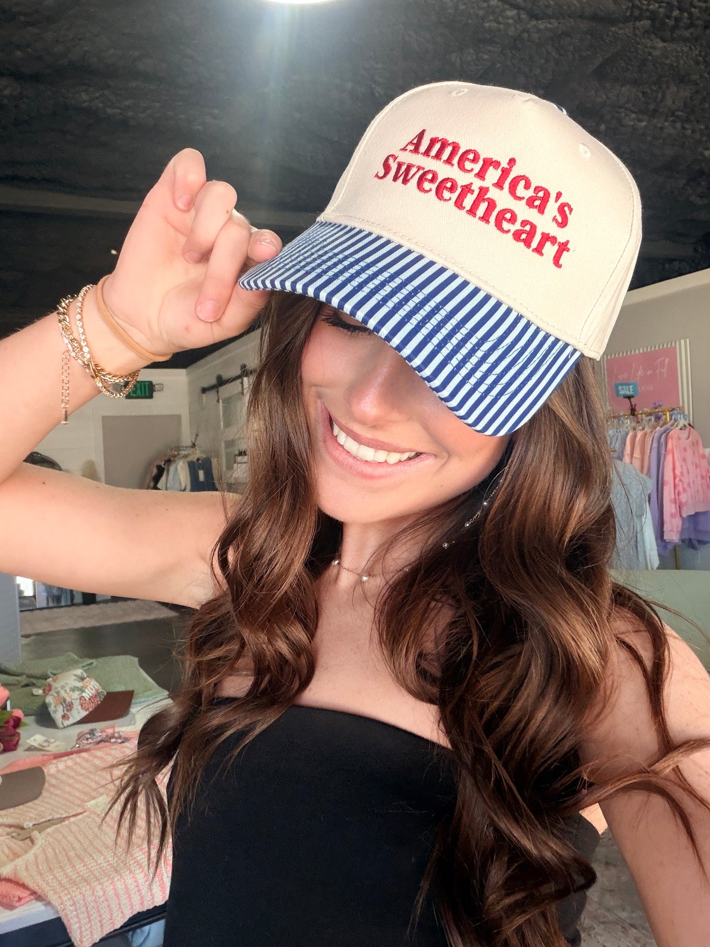 America’s Sweetheart trucker hat