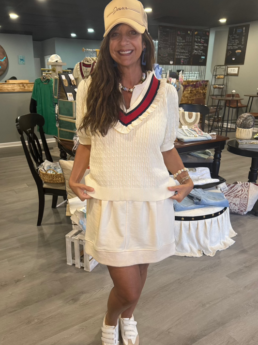 Varsity Chic  Top